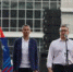 Губернатор Челябинской области Алексей Текслер, олимпийская чемпионка, президент Всероссийской федерации лёгкой атлетики Ирина Привалова, олимпийский чемпион по легкой атлетике, спортивный директор Всероссийской федерации легкой атлетики Юрий Борзаковский и заместитель директора Департамента спорта высших достижений Министерства спорта Российской Федерации Виктор Чумаков приняли участие в церемонии открытия I Всероссийской спартакиады среди сильнейших по легкой атлетике. - Пластовский район
