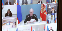 Алексей Текслер принял участие в Совете по развитию физической культуры и спорта при Президенте РФ. Фото: АО "Обл-ТВ", автор фото - Наиль Фаттахов - Пластовский район