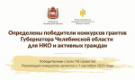 Команда победителей: наш проект получил грант губернатора!