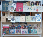 Пушкин в художественной открытке -книжная выставка